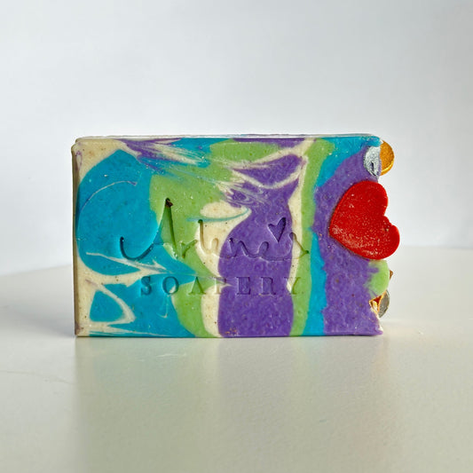 Hearts and Coins Rosemary, Spearmint and Eucalyptus Soap